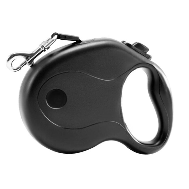 Retractable dog leash option: Black